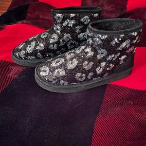 Victoria secret pink bling boots 7-8